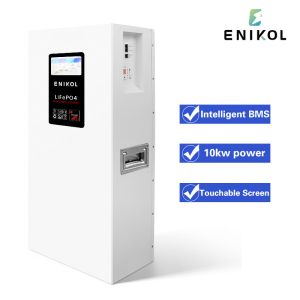 China Touchable Screen 15kwh 300ah Wall Mounted Lithium Ion Batteries 51.2V LiFePo4 Battery on sale