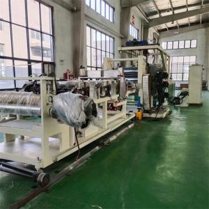Used Sheet Plastic Extrusion Machine equipment Single Screw
