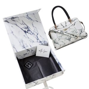 Custom Luxury Cardboard Box For Handbag Packiging Magnetic Shipping Box For