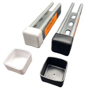 Colorful 41x41 P2860-33 over Unistrut Channel End Cap