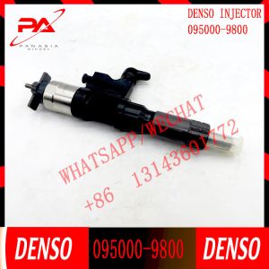auto parts fuel injector 8-98219181-0 095000-9800 injector for ISUZU 4HK1 engine