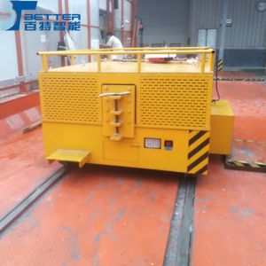 Industrial Electric Transfer Cart for Rails, 1 Ton Capacity