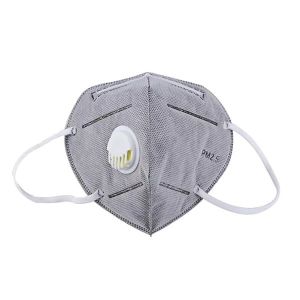 White Grey Valved Dust Mask Anti Pollution Customized Colors And Sizes