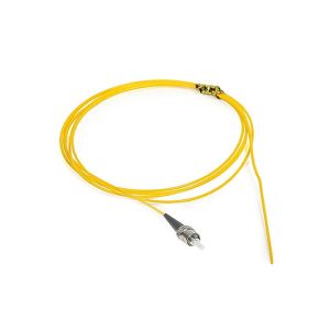 SM 9/125 Single Mode Fiber Optic Pigtails OS2 1 Fiber ST Pigtail