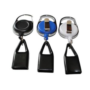 Heavy Duty Retractable Badge Reel Retractable Cigarette Lighter Holder