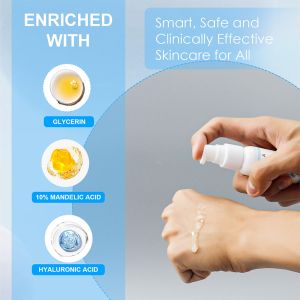 GMPC Korea Cosmetic OEM Firming Hydrating Smoothing Collagen 10% Mandelic Acid