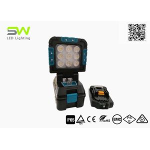 Hybrid 27W Detachable 18V / 240V Rechargeable LED Work Light With Magnet