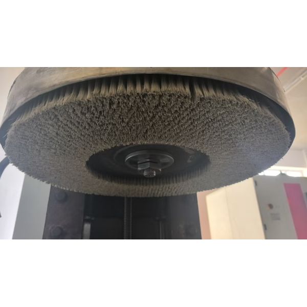 300mm Hard Alloy CBN Tool Edge Passivation Diamond Bristle Disc Brush