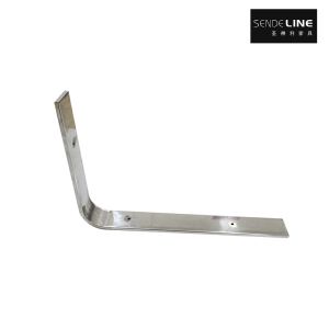 Durable Barber Chair Stainless Steel Handrail With Bright Colour 600 X 60 X 10mm