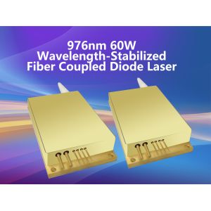 976nm 60W Wavelength-Stabilized High Brightness Fiber Coupled Diode Laser