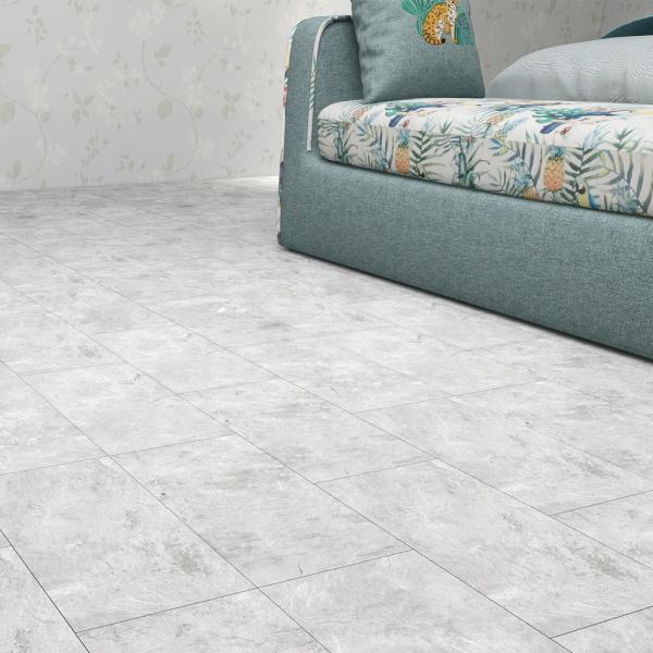 5mm SPC Plastic Flooring with Gorgeous Marble Carpet Design and ISO9001