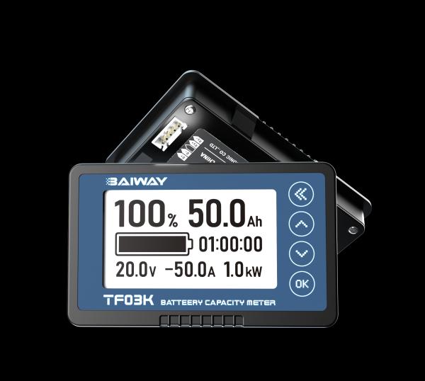 Quality TF03K 2.8 Inch RV Battery Monitor 8-120V 0-750A All On One Screen RV Battery Indicator wholesale