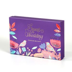 Cheap Multi Color Hard Paper Gift Box With Lids , Wedding Decorative Gift Boxes for sale