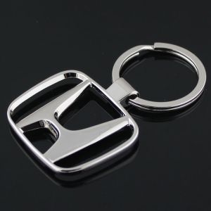 Car Logo Keychain Alloy 3D Key Chain Metal Pendant Holder Key Ring