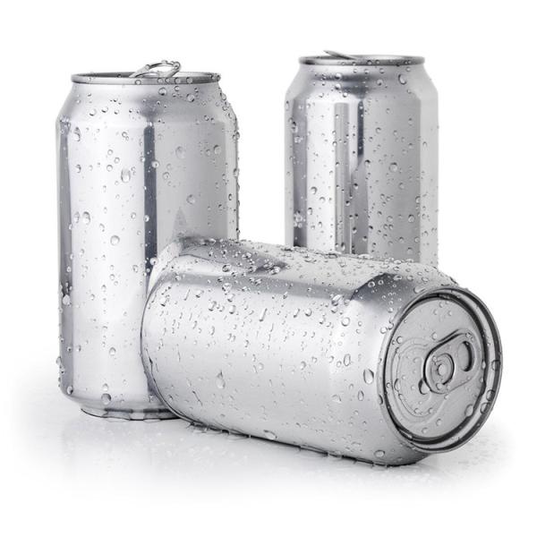 Quality Printed Aluminum 12 Oz Brite Cans 355ml Hot Filling With Lid 202# wholesale