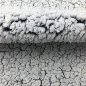 Sheer and Durable Printed Shu Velveteen Fabric for Winter Garment 100% Polyester