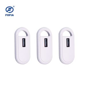 USB RFID Mini Microchip Scanner For Pet Reading With Rechargeable Lithium