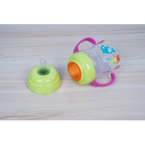 Non Spill 2 In 1 BPA Free 6 Month 6 Ounce Baby Sippy Cup