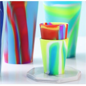 None Design Style 12oz Insulated Travel Tumbler Cup with Handle and Customized