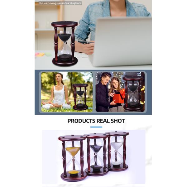 Decorative Hourglass Sand Timer 1 Hour Sand Clock Hourglass