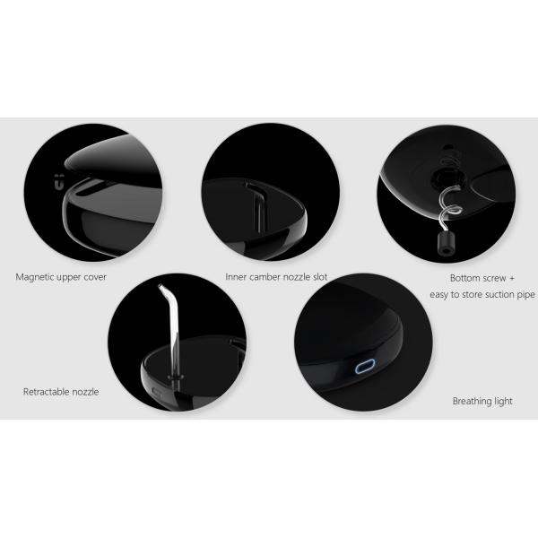 3 Modes IPX7 Electric Flossing Device Rechargeable Water Teeth Cleaner