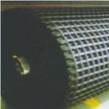 High tensile strength and Small elongation Fiberglass geogrid for Roadbed