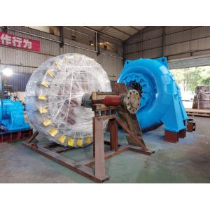 Francis Turbine Generator with 500KW-15 MW Power Output 50 Hz/60Hz Rated