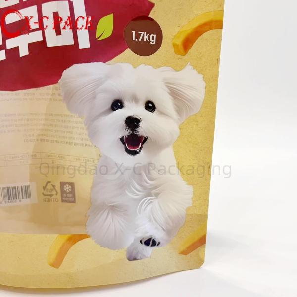 Airtight Reusable Pet Food Bags with Zipper Lock Moisture-Proof Storage Solution Packaging Bag