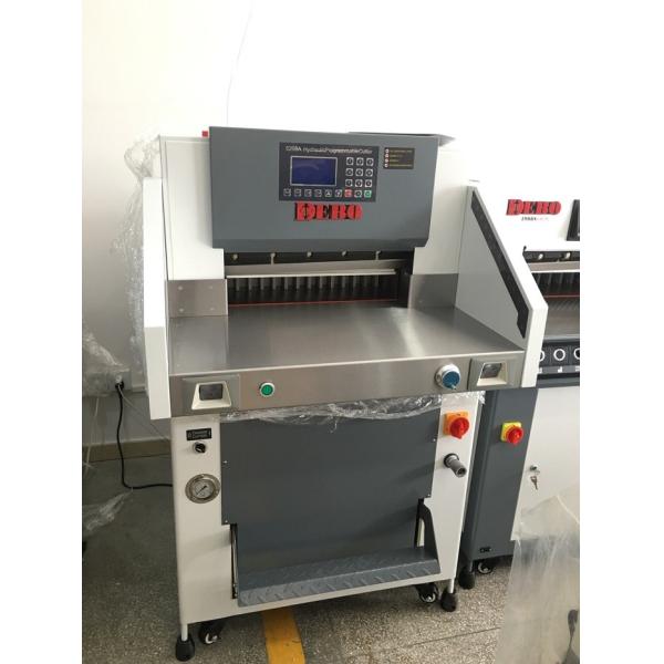 Quality 520mm Hydraulic Paper Cutting Machine Programmable Automatic Paper Cutting Machine wholesale