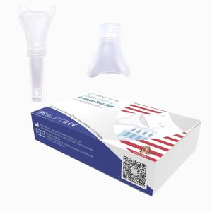 Cheap Class III Plastic SARS-CoV-2 Antigen Self Test Set Saliva Sample Collector Malaysia 1 test/box for sale