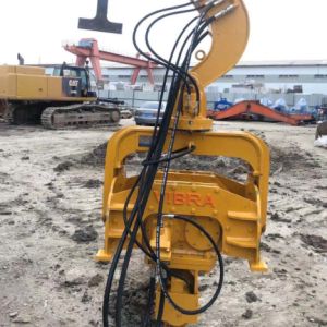 Vibratory 435Kn Force Excavator Mounted Pile Driver For All Forms Piling