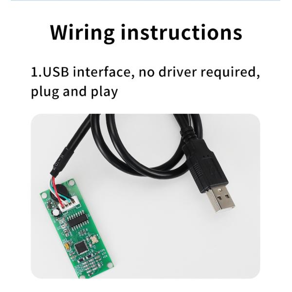 13.56mhz Rfid Card Module USB Interface No Driver Keyboard NFC Smart MI IC Card Reader Module