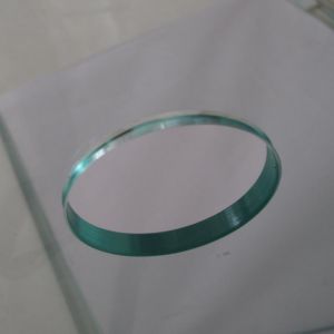 Big Handle Hole Shower Tempered Glass CNC Stained Polished