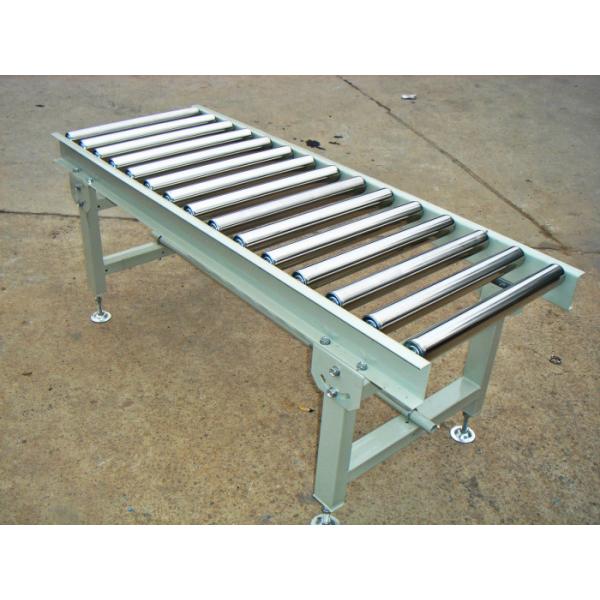 Quality Custom Roller Conveyor Systems With Cold Rolling Steel , Standard Gray wholesale