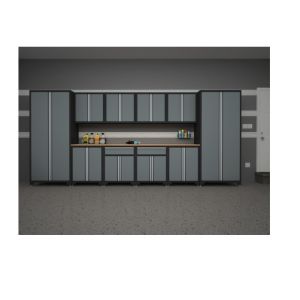 Powder Coating Finish 5-drawer Rolling Tool Chest Cabinet with Stainless Steel