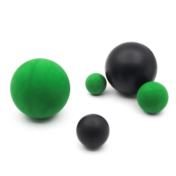 EPDM FKM Rubber Ball Seal OEM Silicone Rubber Ball Rose Black