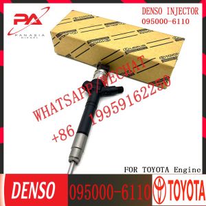 Common Rail 095000-6110 For Toyota 2ad-fhv Fuel Injector 23670-09260 23670-0r160