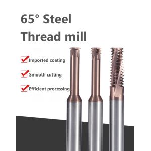Thread Mill Tungsten Carbide Single 1 Teeth 3 Teeth Full Tooth ISO UNC UNF Pitch