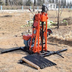 50m Crawler Hydraulic Drilling Rig For Engineering Survey And Rock Formation