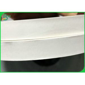 Biodegradable Solid Colour Straw Paper 15mm Width Roll For Making Drink Straw