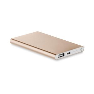 Custom Pocket Sized Portable Chargers Sleek Aluminum House 4000mAh Power Bank