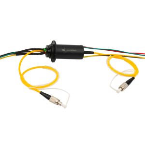 China Fiber Optic Compact Slip Ring, 1 Circuit Fiber / 12 Circuits IP68 on sale