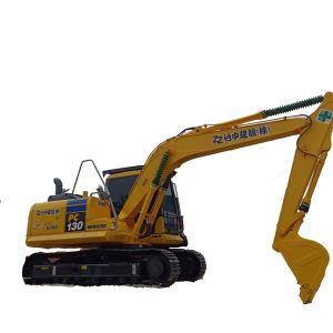 Cheap Original Japan Komatsu PC130 Excavator at with 75kw Power and 13000 KG Weight for sale