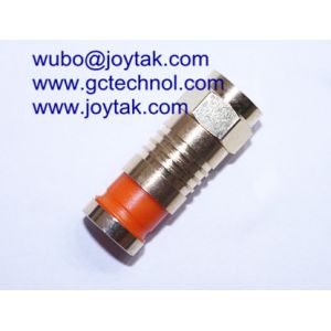 F Compression Connector Gold Plated for RG174 coaxial cable waterproof indoor