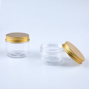 Cheap Customized Clear Plastic Cosmetic Containers With Optional Logo for sale