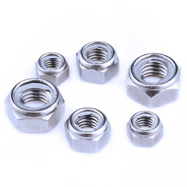 All Metal Hex Lock Nut DIN980 Metric Measurement System M8 M10 M12 M16 HDG Coating