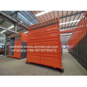 3-axle High-Strength Box Cargo Semi-trailer with Strong Load-Bearing Capacity
