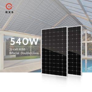 High Efficiency Waterproof Transparent BIPV Solar Panels 280W With Protective