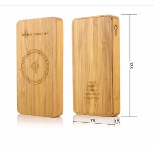 5 - 8mm Transmission Distance Wooden Qi Wireless Charger Ultra - Thin iOS Phone