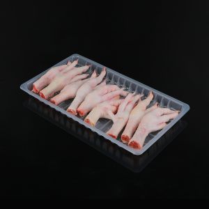 China PET Plastic Packaging Tray For Fresh Meat Seafood Lamb Fish Beef Fruit on sale